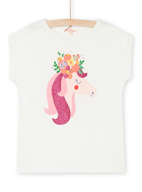 T-shirt turchese con motivo unicorno RAJOTI9 / 23S90193TEE001