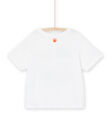 T-shirt a maniche corte con motivo gatti ROSPATI5 / 23S902P5TMC000