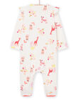 Tutina con stampa giraffe REFIGREANI / 23SH13D2GRE001