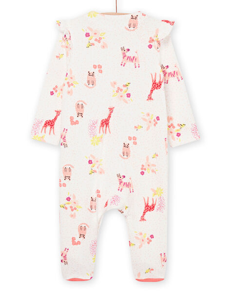 Tutina con stampa giraffe REFIGREANI / 23SH13D2GRE001