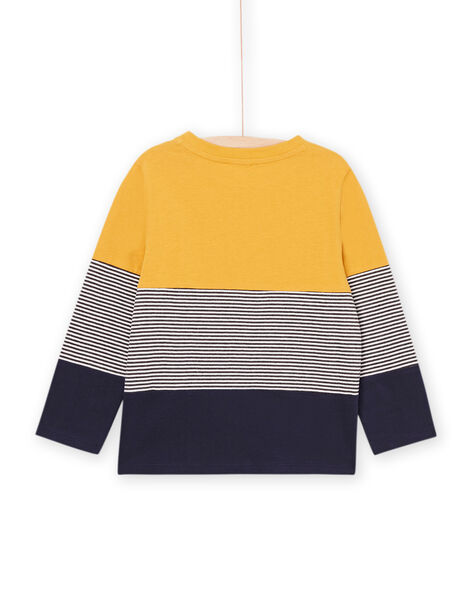 T-shirt maniche lunghe color block POJOTIDEC2 / 22W902B9TML106