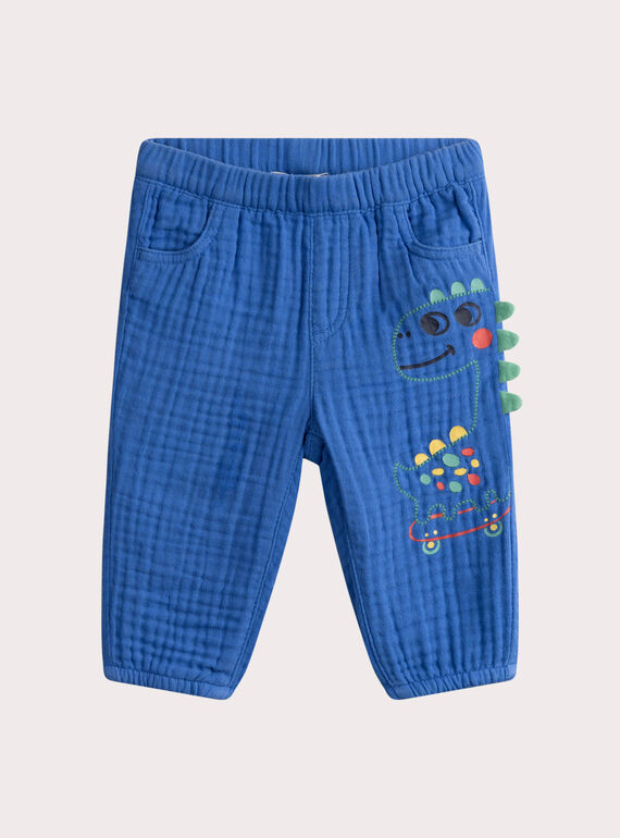 Blue PANTS WUFIPAN2 / 25SG1055PANC233