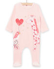 Tutina con motivo giraffa e uccello PEFIGREGIR / 22WH1321GRE309