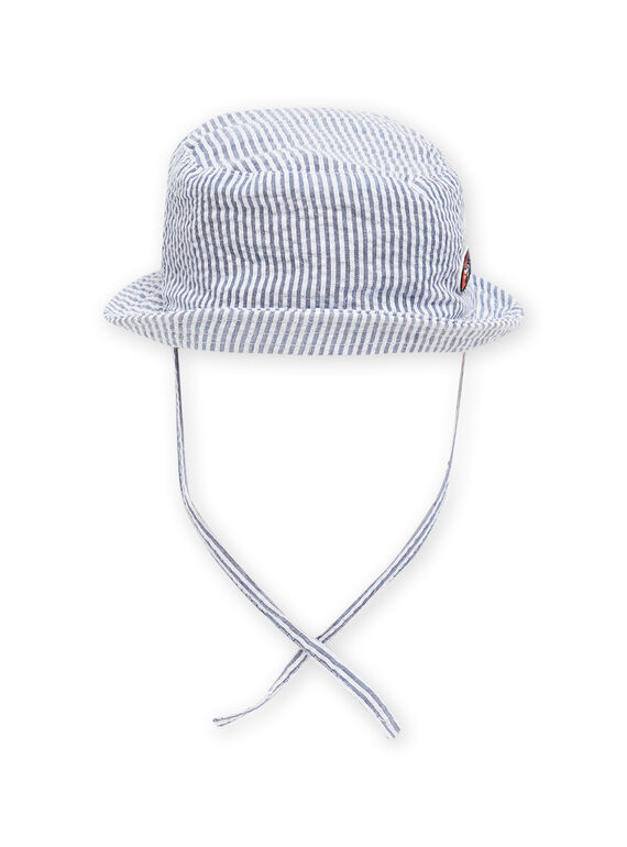 Cappello bianco neonato NYUJS2BOB1 / 22SI10C1CHA000