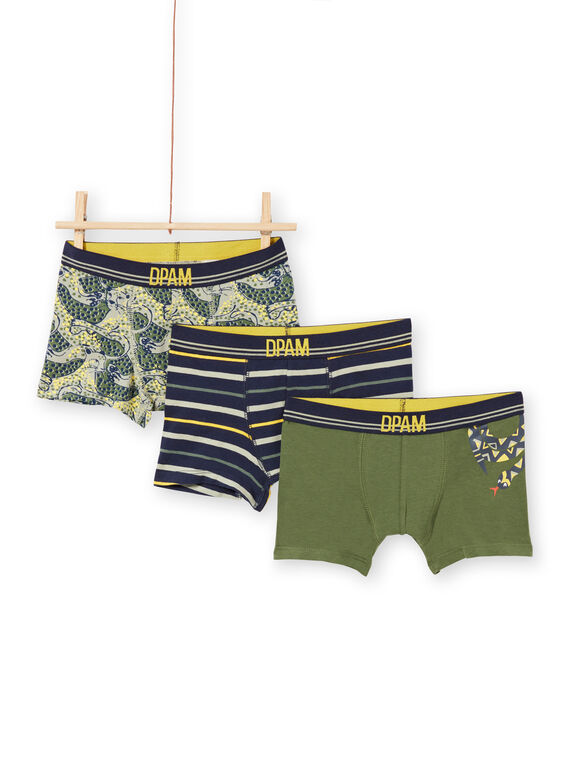 Set 3 parigamba abbinati bambino MEGOBOXKAKI / 21WH12B3BOX705