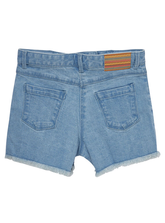 Shorts in jeans ricamato JAMARSHORT / 20S901P1SHOP272