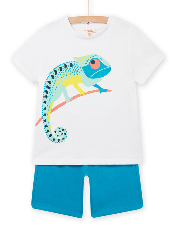 Completo bianco e blu bambino NOPLAENS1 / 22S902K5ENS000