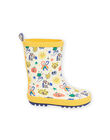 Stivali da pioggia fantasia motivo fantasia bambino NOPLUILUCKY / 22KK3663D0C080