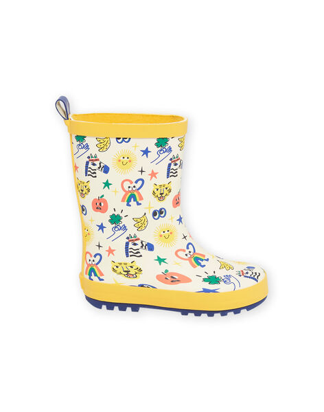 Stivali da pioggia fantasia motivo fantasia bambino NOPLUILUCKY / 22KK3663D0C080
