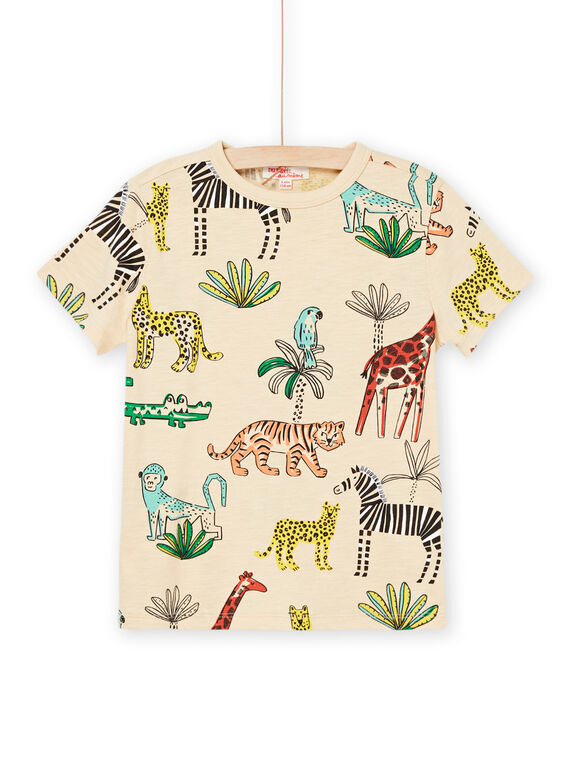 T-shirt con motivo animali selvaggi ROJUNTI3 / 23S902U1TMCA006