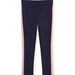 Pantaloni taglio morbido navy con fascia in Lurex®