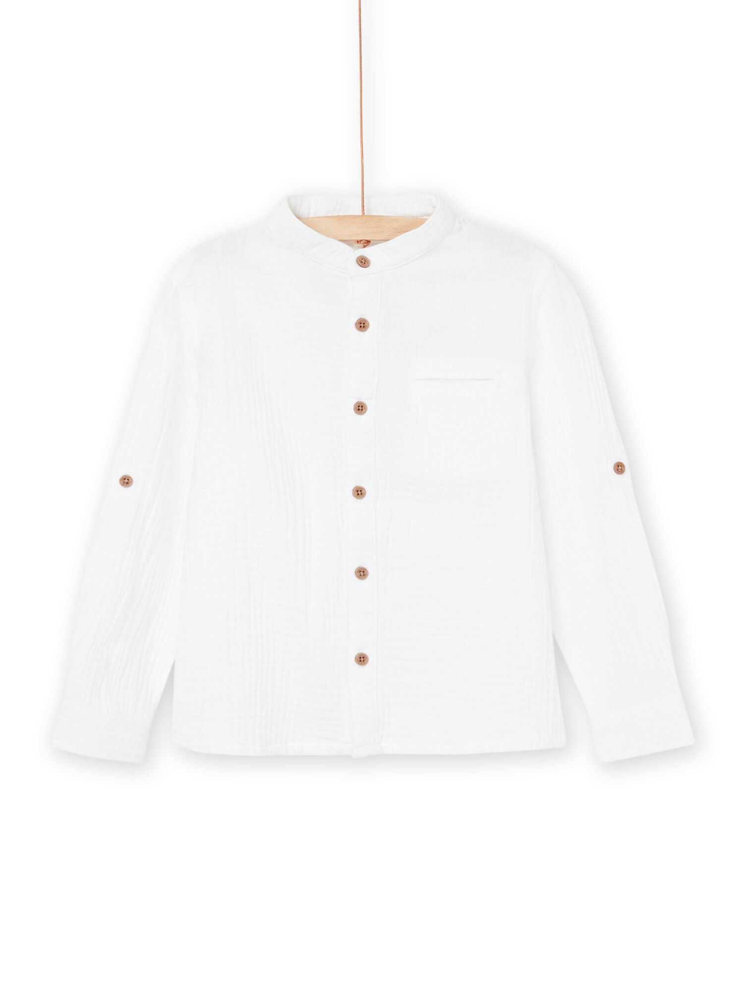 Camicia garza di cotone shop