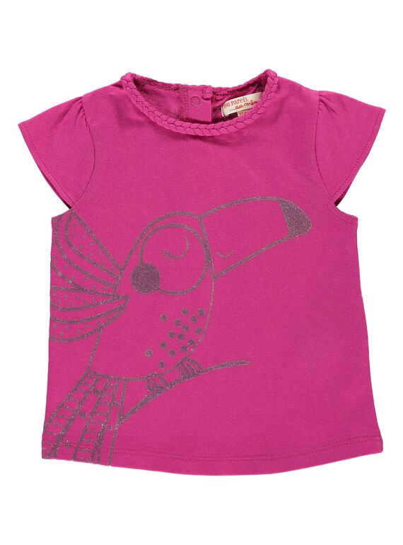 Baby girls' short-sleeved T-shirt CIJOTI10 / 18SG09S4TMC304