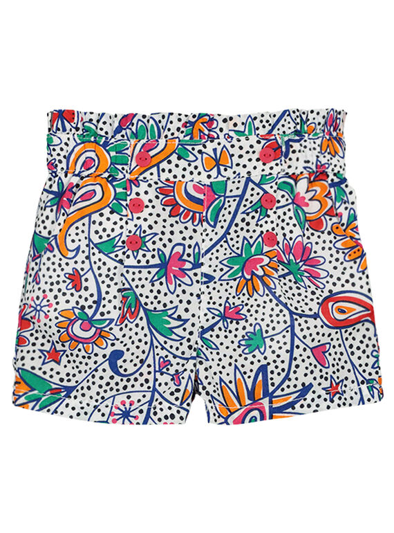 Shorts con stampa neonata FITOSHO1 / 19SG09L1SHO000