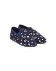 Babbucce slip-on con stampa stella e fulmine fosforescente POPANTPHOS / 22XK3641D0B070