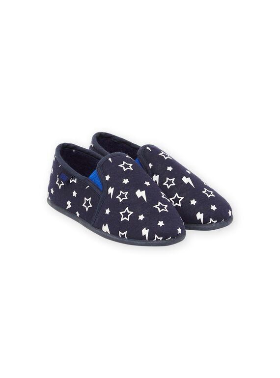 Babbucce slip-on con stampa stella e fulmine fosforescente POPANTPHOS / 22XK3641D0B070