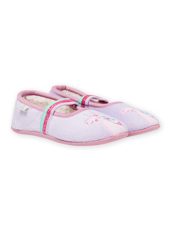 Ballerine glicine motivo unicorno bambina MAPANTLICOR / 21XK3537D07320