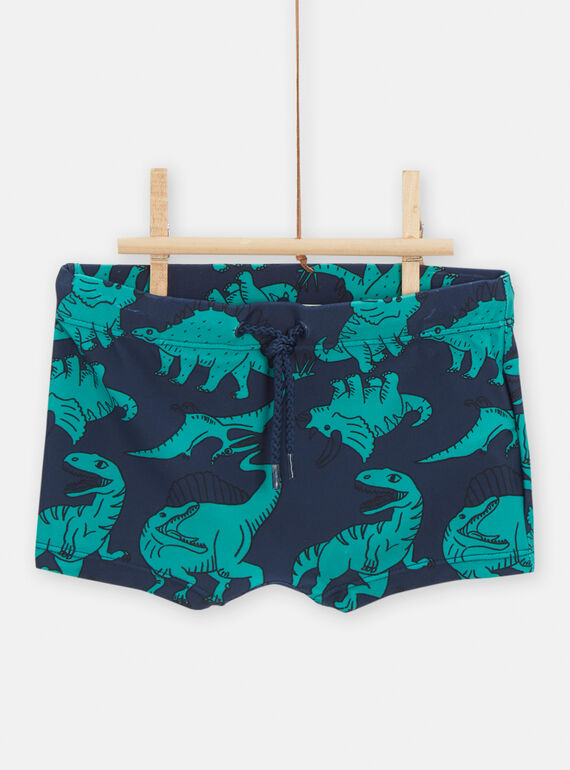 Costume parigamba blu con stampa dinosauro bambino TYOMERSHODIN / 24SI02G1MAI705