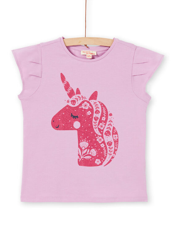 T-shirt viola e rosa LAJOTI2 / 21S90135D31320
