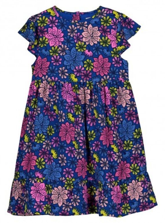 Abito con stampa a fiori bambina GABLEROB1 / 19W90192ROB707