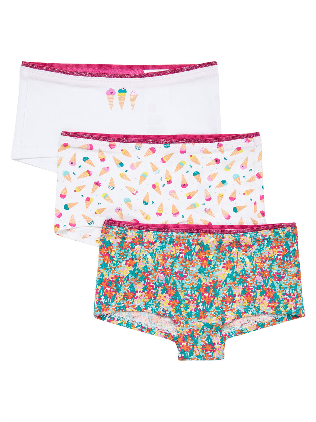 Set tre culotte bambina