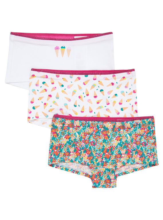 Set tre culotte bambina JEFAHOT1 / 20SH11V1SHY000