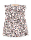 Abito con smock con stampa a fiori PIREROB2 / 22WG09T2ROBJ901
