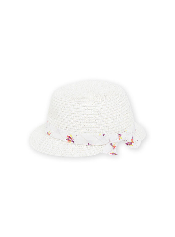 Cappello di paglia bianco RYINEOCHA1 / 23SI09B4CHA000