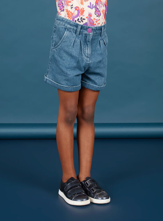 Shorts in jeans bambina MAPASHORT / 21W901H1SHOP269
