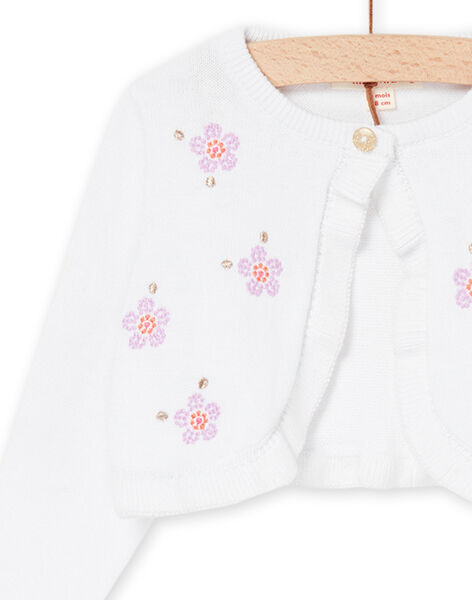 Cardigan con motivi a fiori RINEOCAR / 23SG09O1CAR000