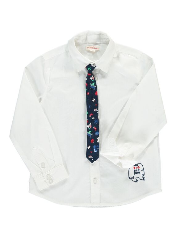 Boys' Christmas shirt DOCRACHEM1 / 18W902R1CHM000