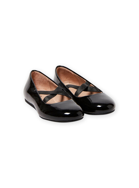 Ballerine nere in vernice bambina MABALLERINEN / 21XK3552D41090