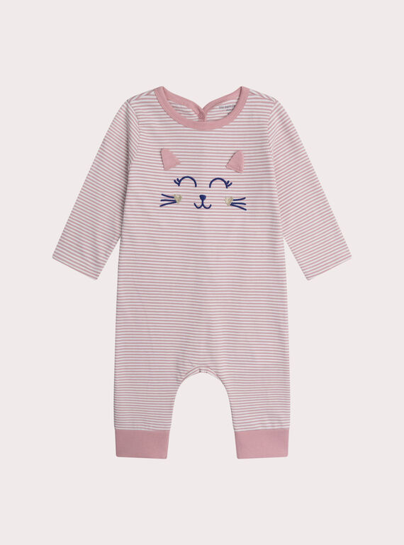 Pale rose BABYGROW XEFIGRECHA / 25WH1334GRE301