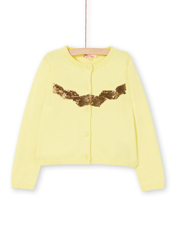 Cardigan con paillettes magiche LAJOCAR4 / 21S90143D3C116