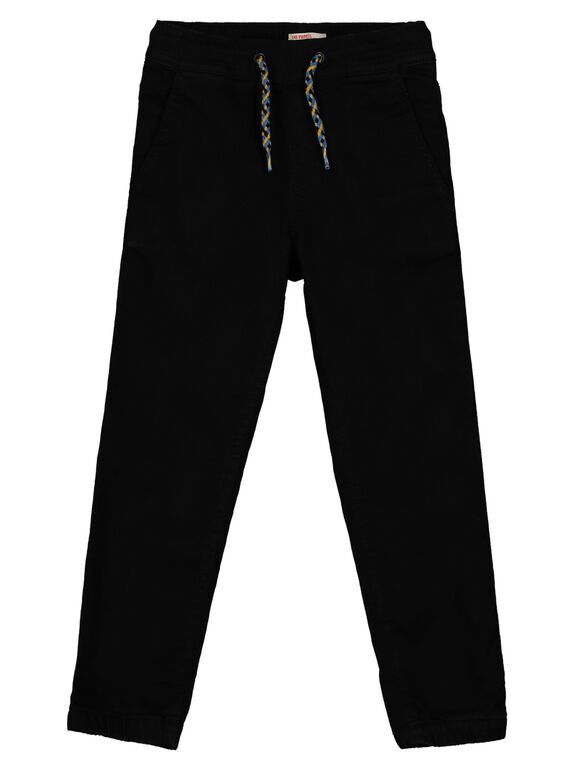 Pantaloni Neri elasticizzati GOBLEPAN1 / 19W90291PAN090