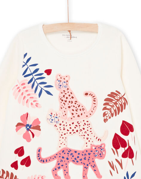 Camicia da notte e leggings con motivo leopardo PEFACHUJUN / 22WH1131CHN003