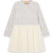 Abito a maniche lunghe in tulle