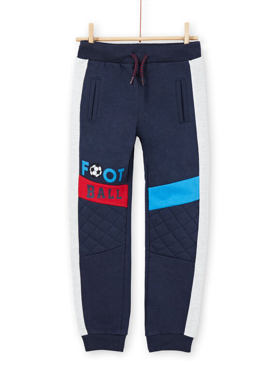 Pantaloni sportivi blu notte bambino LOHAJOG / 21S902X1JGB705