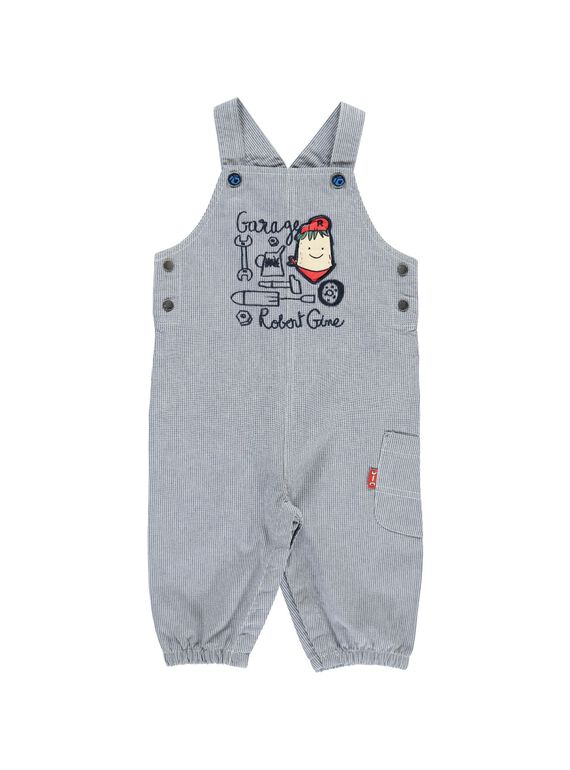Baby boys' dungarees CUKLESAL / 18SG10D1SAL099