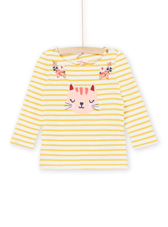T-shirt con stampa a righe PICITEE1 / 22WG09M2TML001