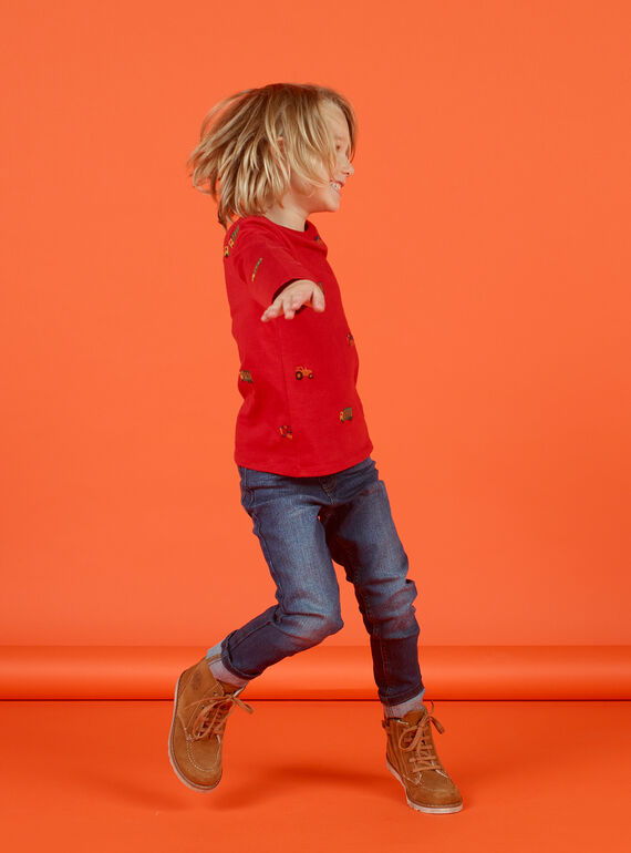 Jeans denim medio bambino MOCOJEAN / 21W902L1JEAP274