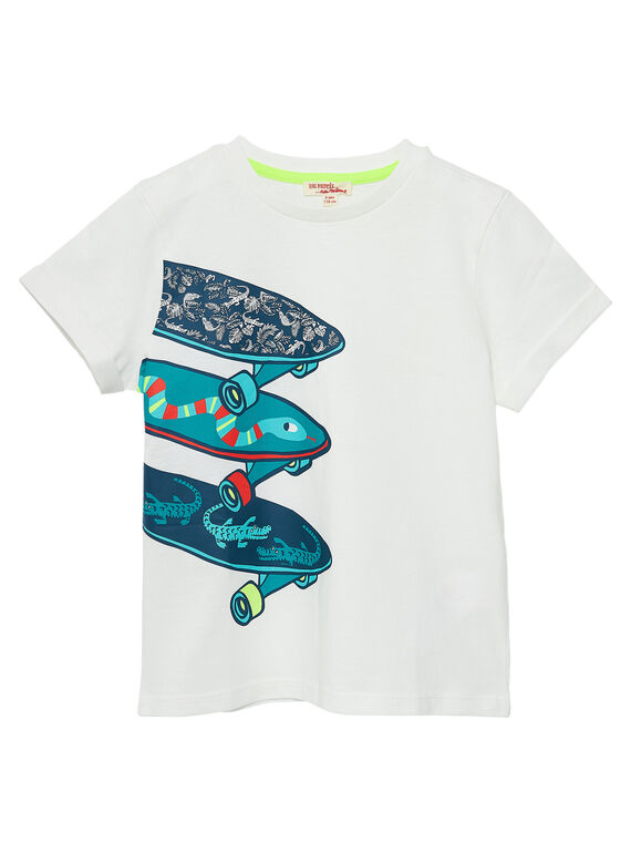 T-shirt bambino Ecrù skate JOCLOTI / 20S90211TMC003
