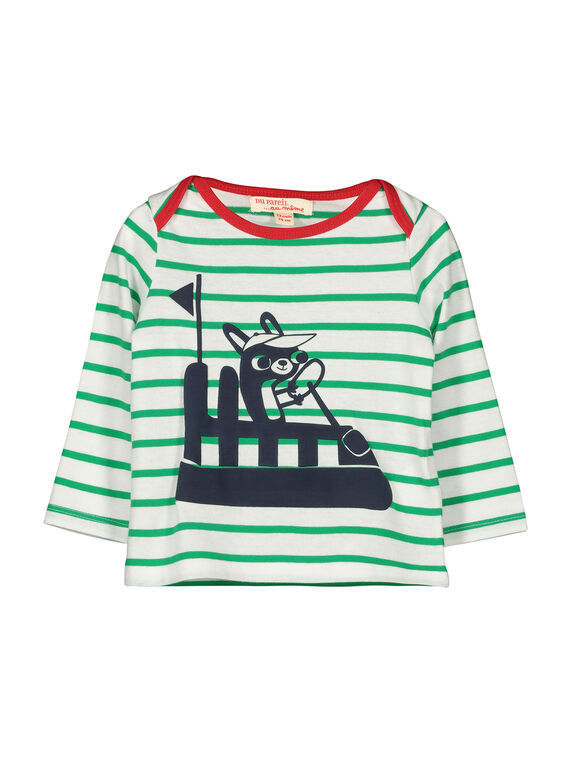 T-shirt maniche lunghe neonato FUCOTEE3 / 19SG1083TML099