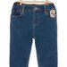 Pantaloni straight in denim