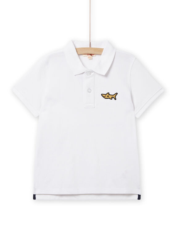 Polo a tinta unita piqué bambino NOJOPOL4 / 22S90262POL000