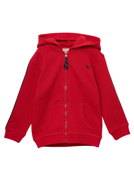 Giacca sportiva bambino rossa JOJOJOH4 / 20S90252D33F520