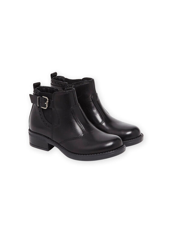 Stivaletti city con cinturino in pelle PABOOTCLOU / 22XK3584D48090