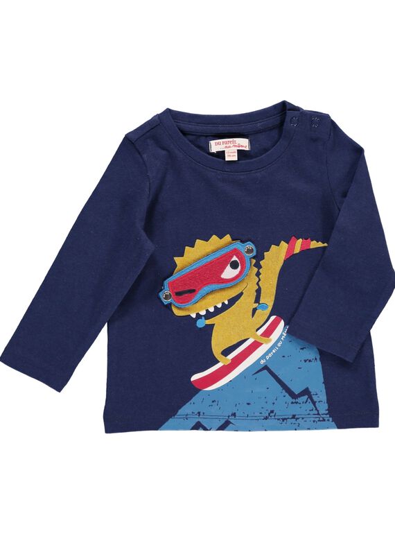 Baby boys' long-sleeved T-shirt DUPINTEE2 / 18WG10P2TMLC204
