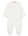 Tutina maniche lunghe con piedi con stampa a pois PEFIGREPAN / 22WH1313GRE001