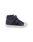 Sneakers alte in pelle navy POBASMAR / 22XK3672D3P070